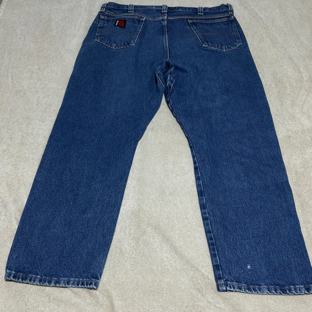 Wrangler Riggs Workwear Jeans Mens 40 30 Blue Carpenter Denim 3W050AI